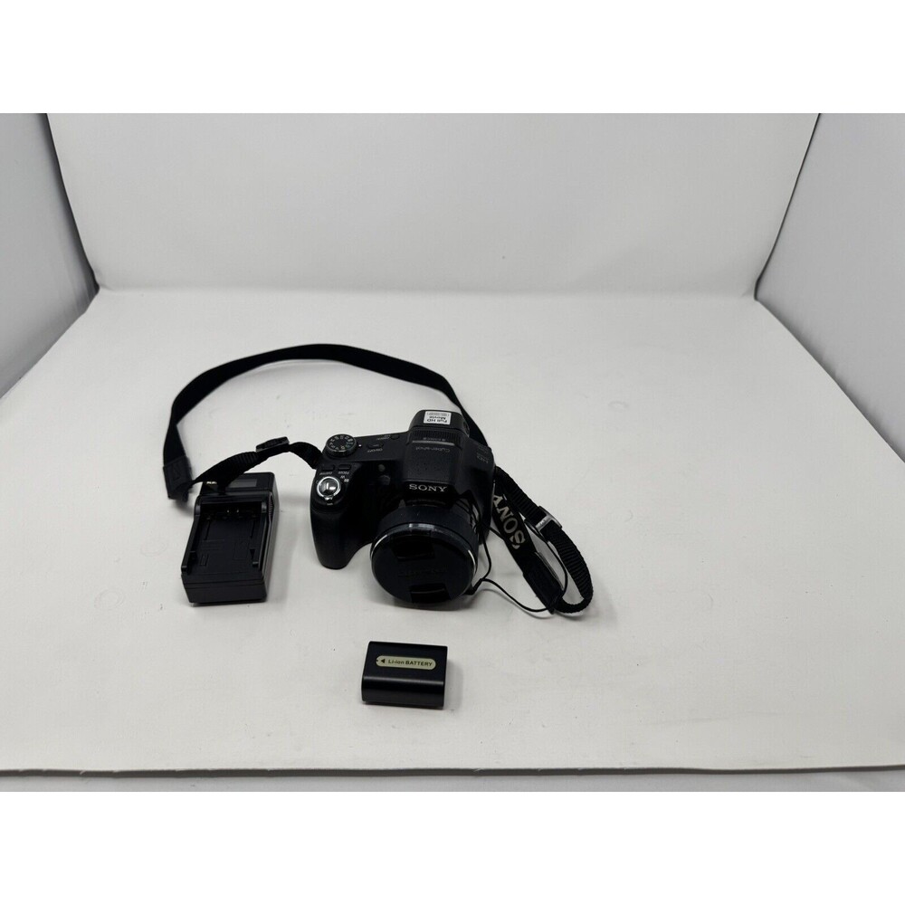 SONY DSC-HX100V 16.2MP Digital Camera with Battery & Charger